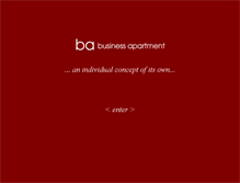Tablet Screenshot of business-apartment-online.de